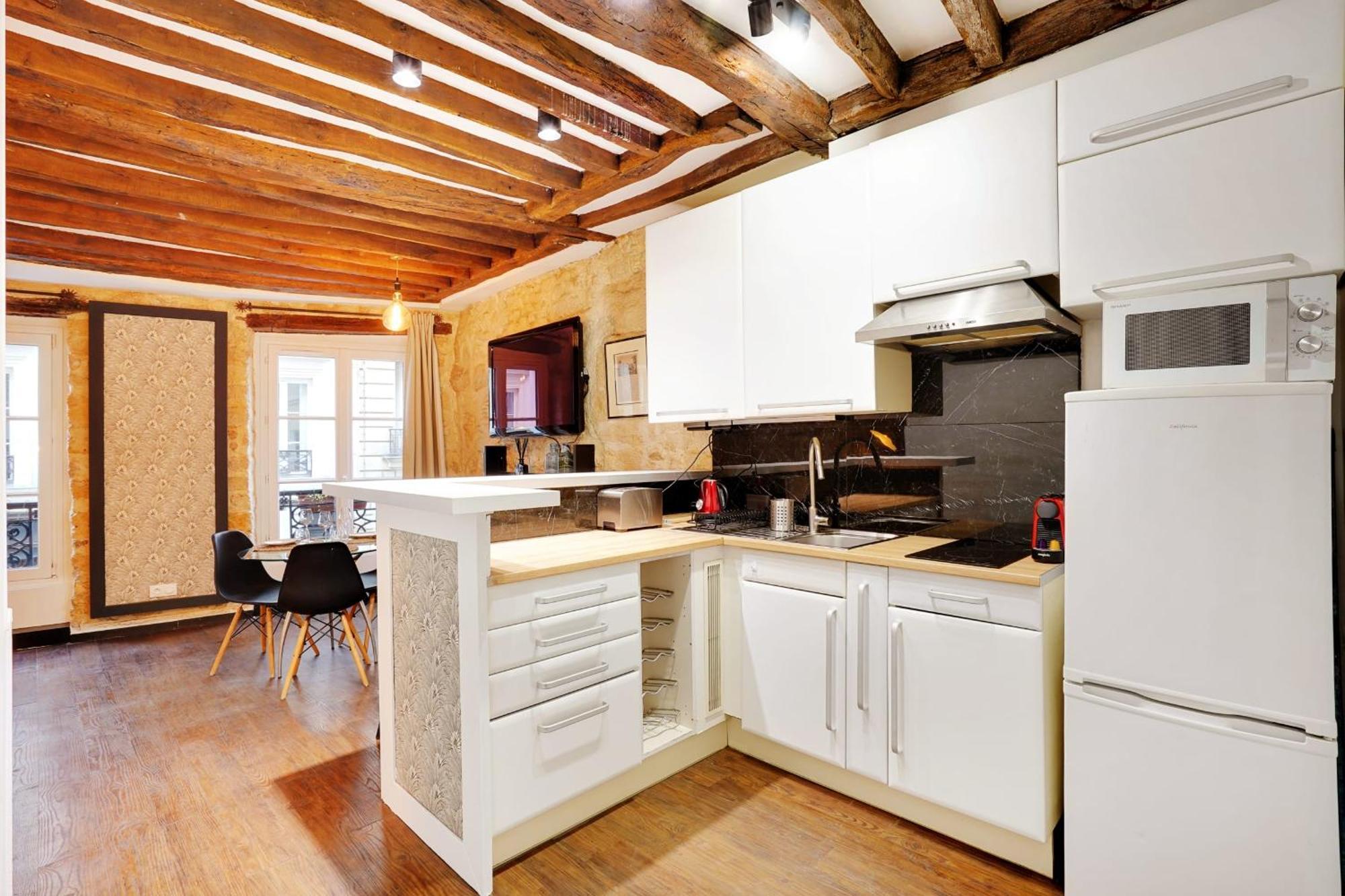 Marais - Vosges Luxury Flat Apartment ปารีส ภายนอก รูปภาพ