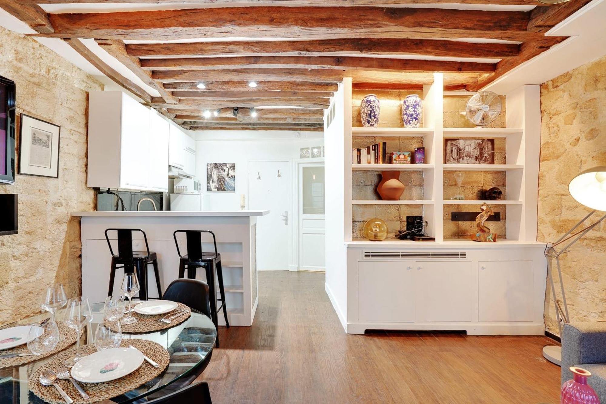 Marais - Vosges Luxury Flat Apartment ปารีส ภายนอก รูปภาพ